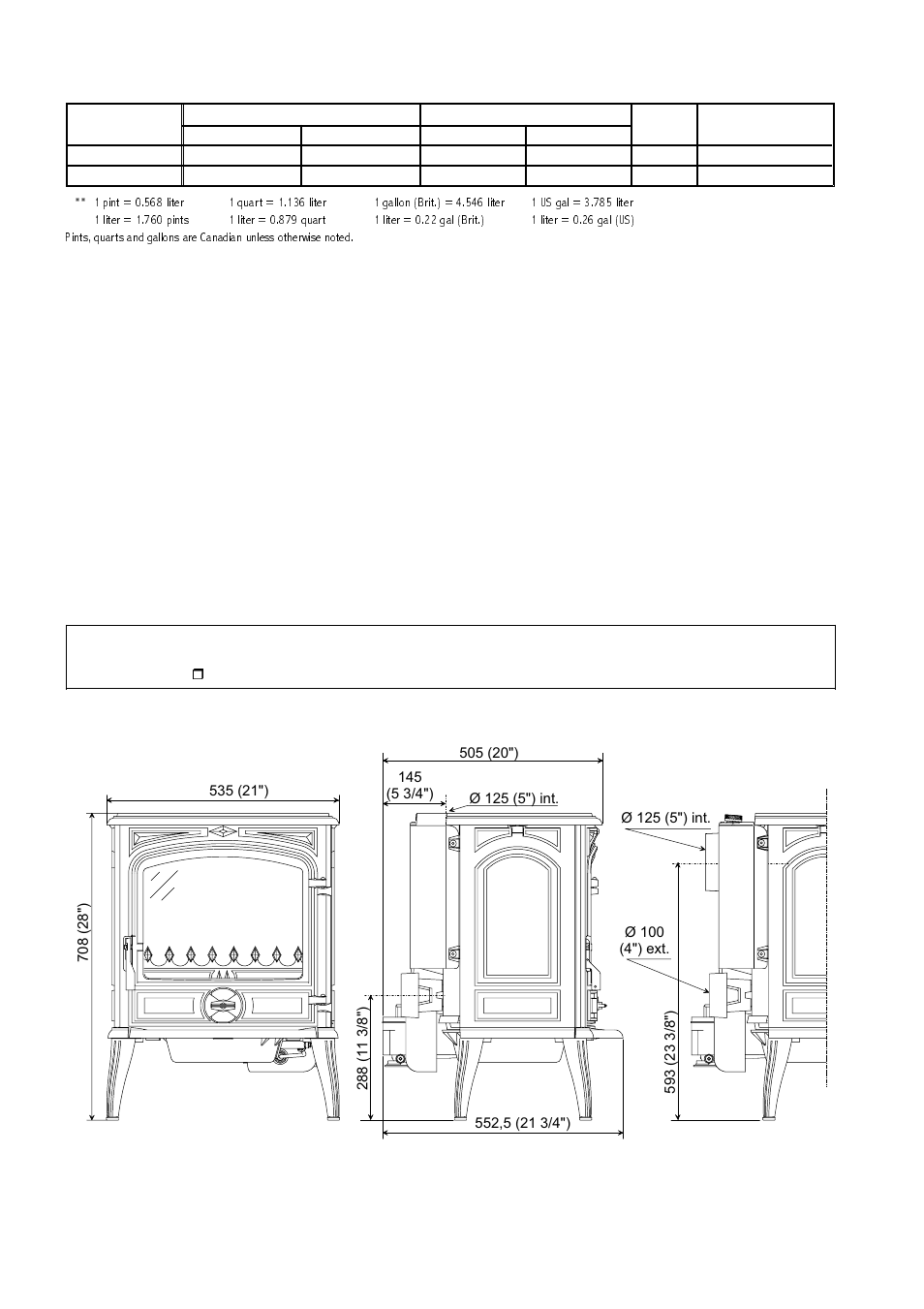 Installation | Napoleon Fireplaces SAVOY OS11 User Manual | Page 4 / 16