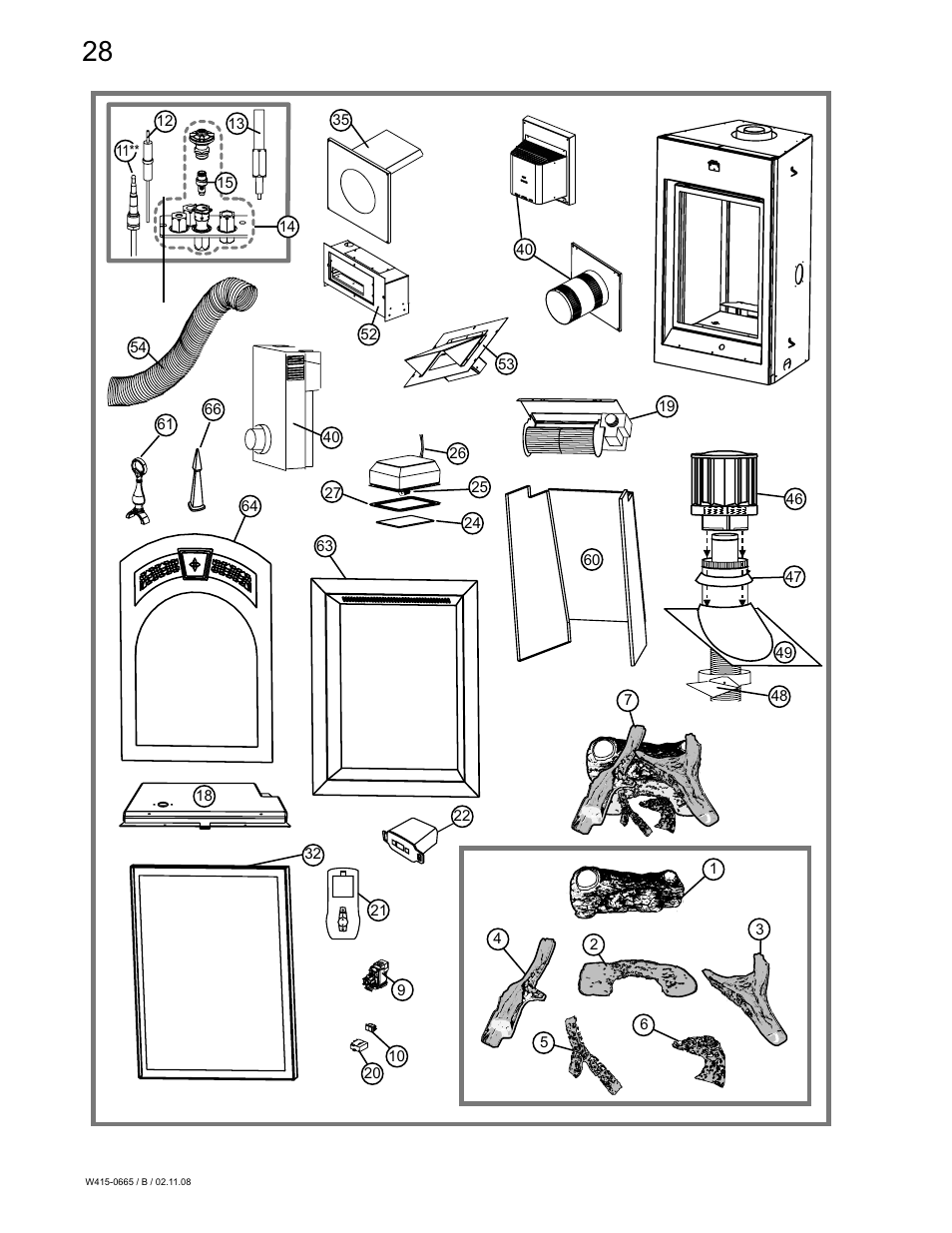 Napoleon Fireplaces GD82PT-PA User Manual | Page 28 / 32