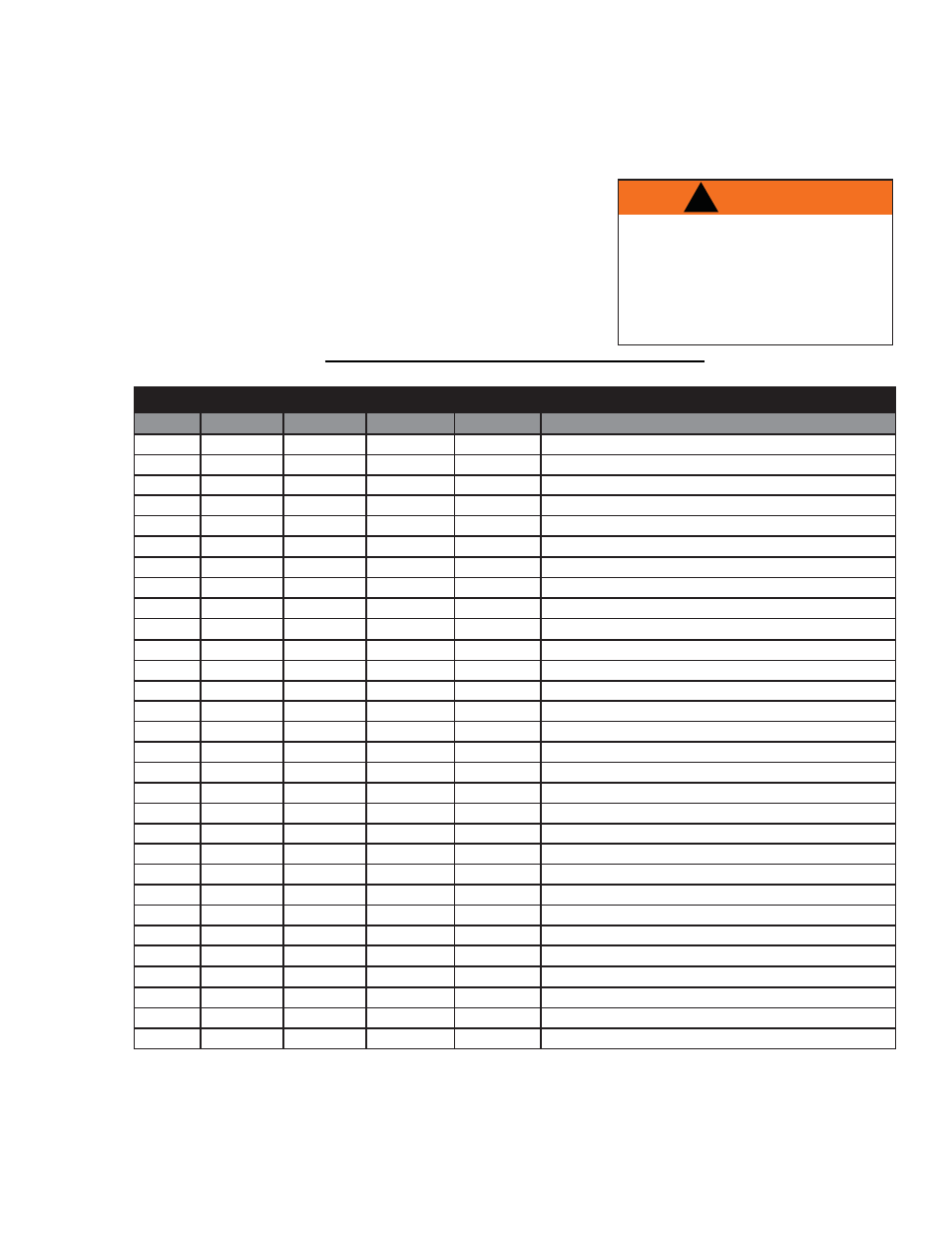 Warning, 0 replacements, Common components | Napoleon Fireplaces BGNV40-P User Manual | Page 29 / 38