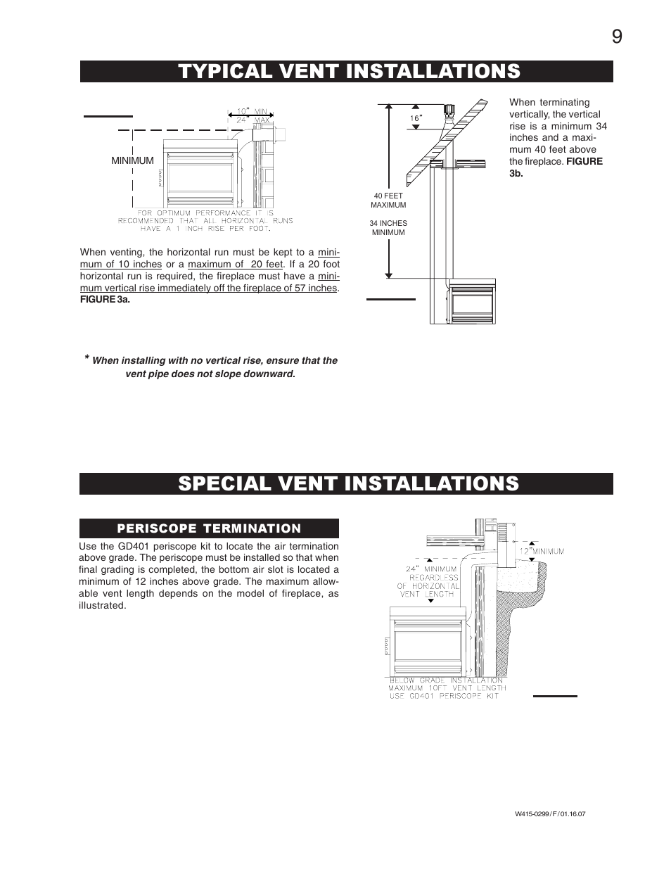 Napoleon Fireplaces BGD40-N User Manual | Page 9 / 36