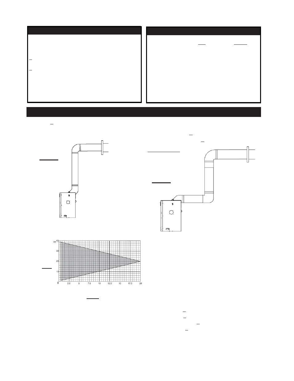 Horizontal termination, 90° h, 45º 90 | Elbow vent length values definitions | Napoleon Fireplaces B36DFN User Manual | Page 10 / 30