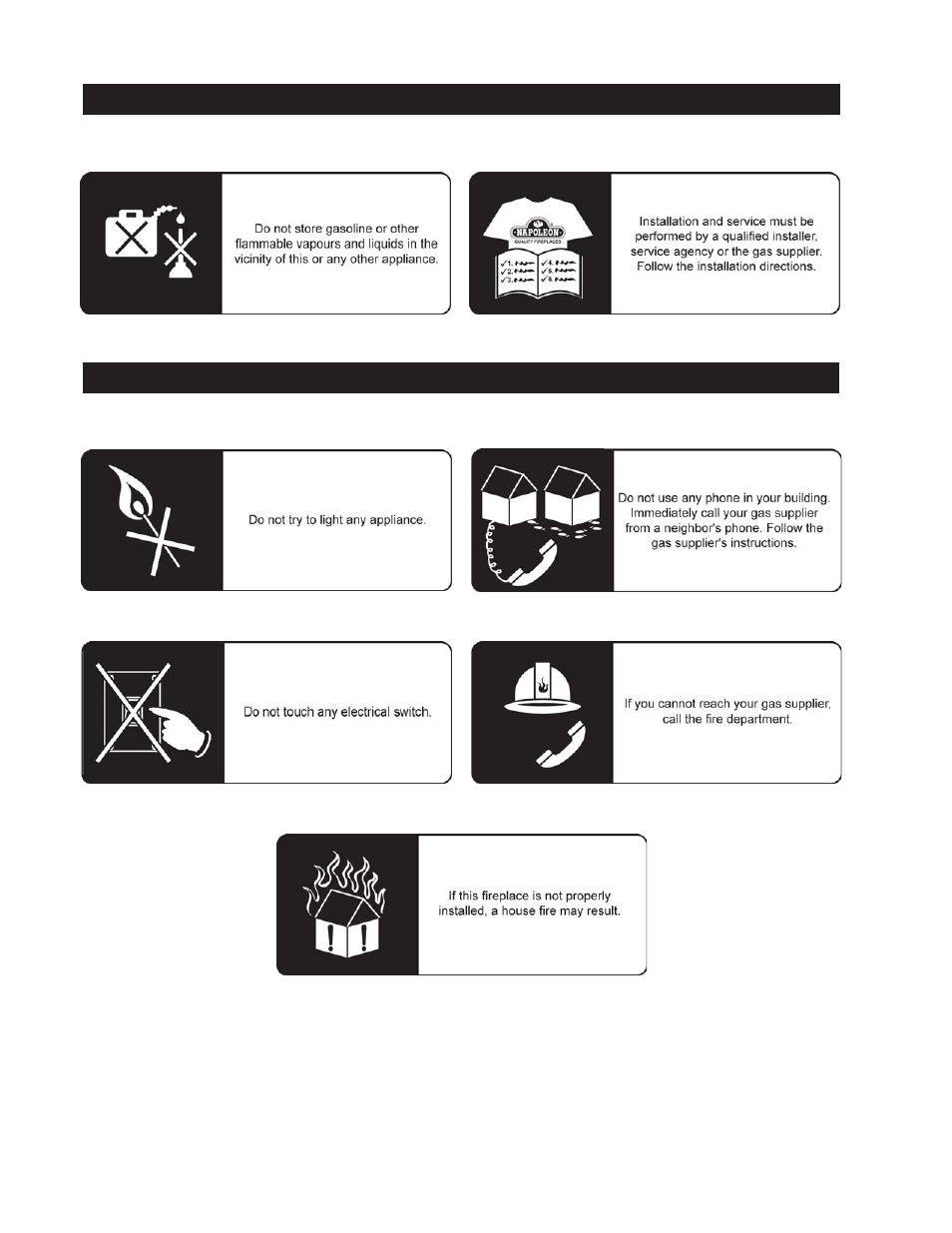 Napoleon Fireplaces B36DFN User Manual | Page 2 / 30