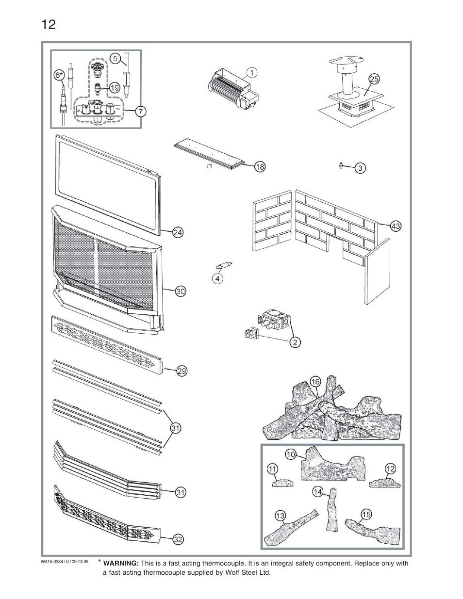 Napoleon Fireplaces GDI-30N User Manual | Page 12 / 16