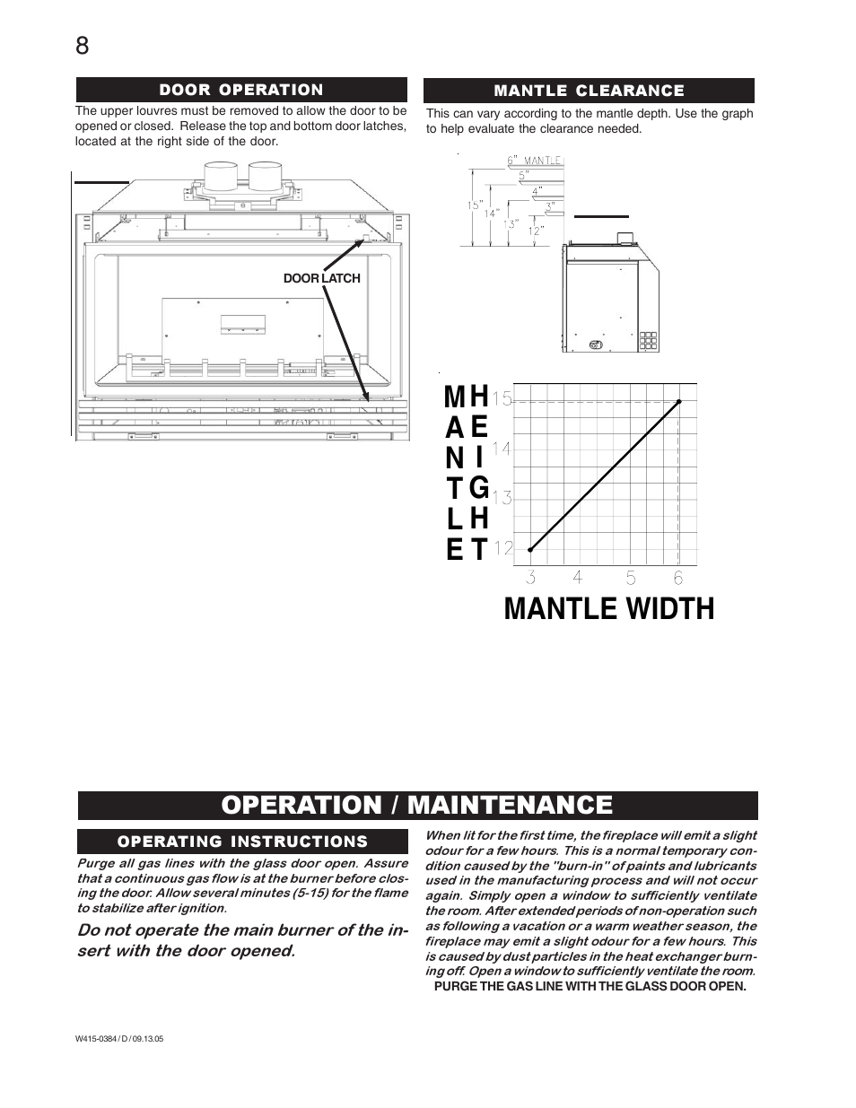 Napoleon Fireplaces GDI-30N User Manual | Page 8 / 16