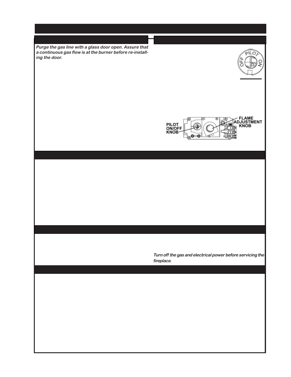 Operation / maintenance | Napoleon Fireplaces BGNV40-N User Manual | Page 19 / 28