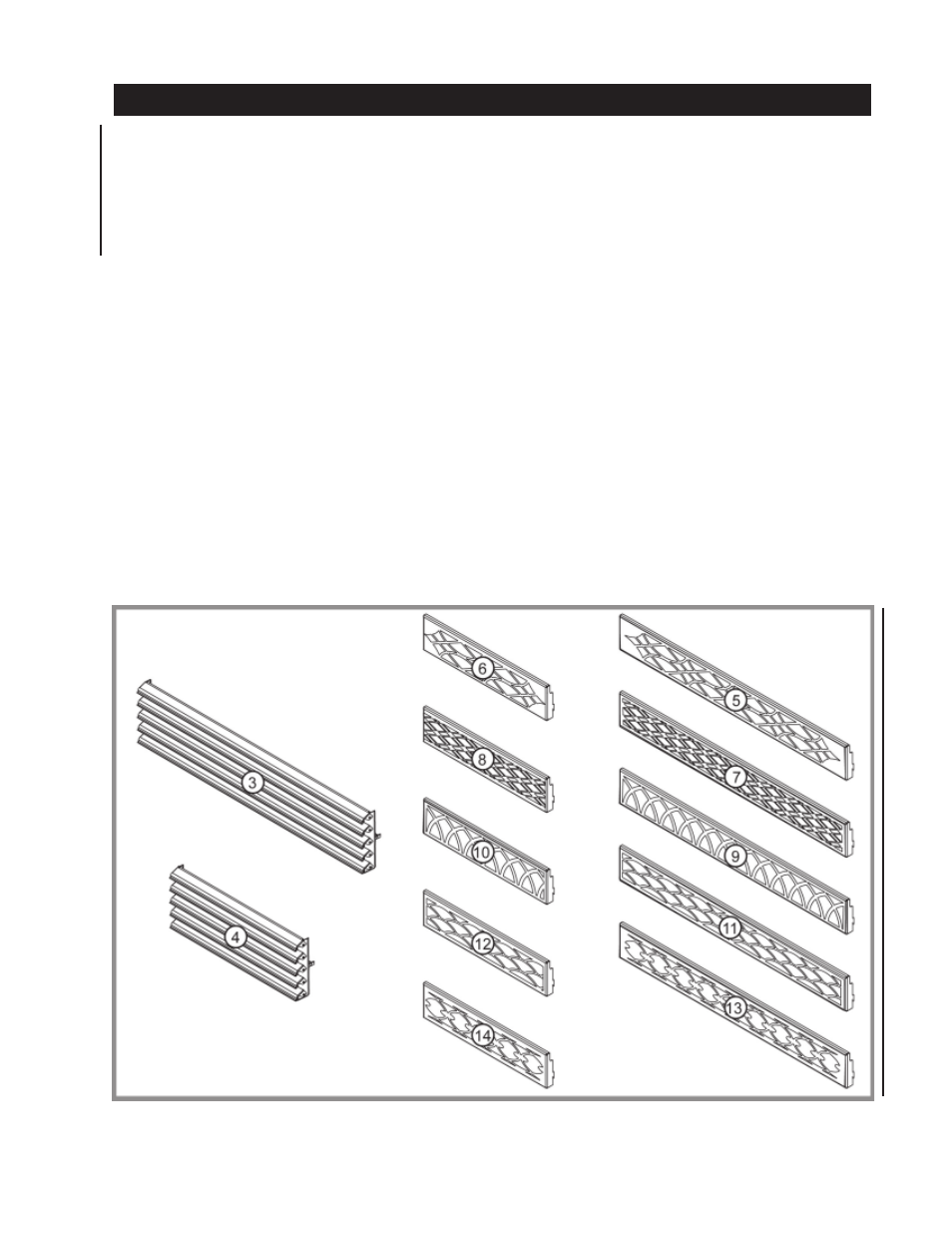 Accessories, Part no. description | Napoleon Fireplaces BGNV40-N User Manual | Page 23 / 28