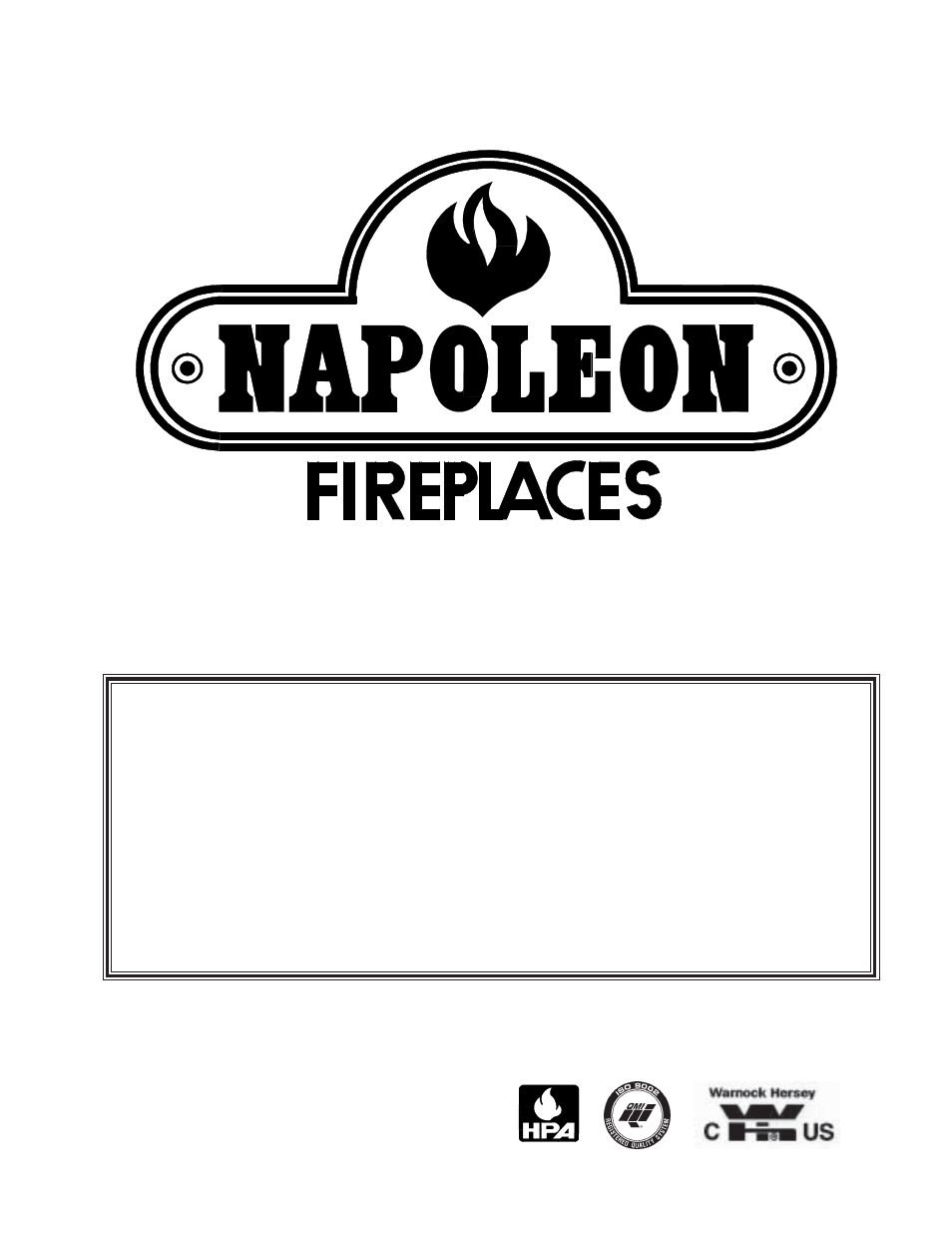 Napoleon Fireplaces NZ25 User Manual | 16 pages