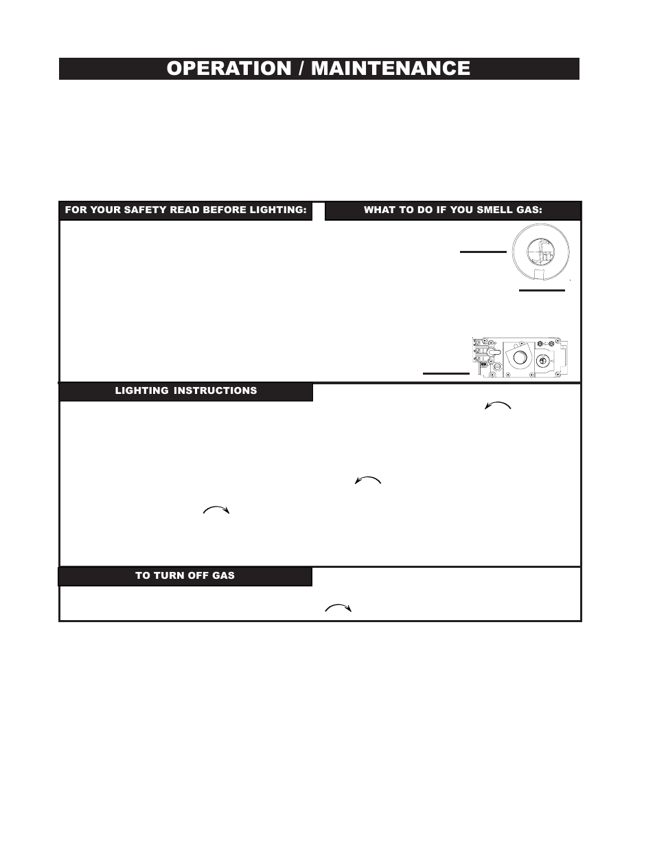 Operation / maintenance | Napoleon Fireplaces BGNV36N User Manual | Page 12 / 20