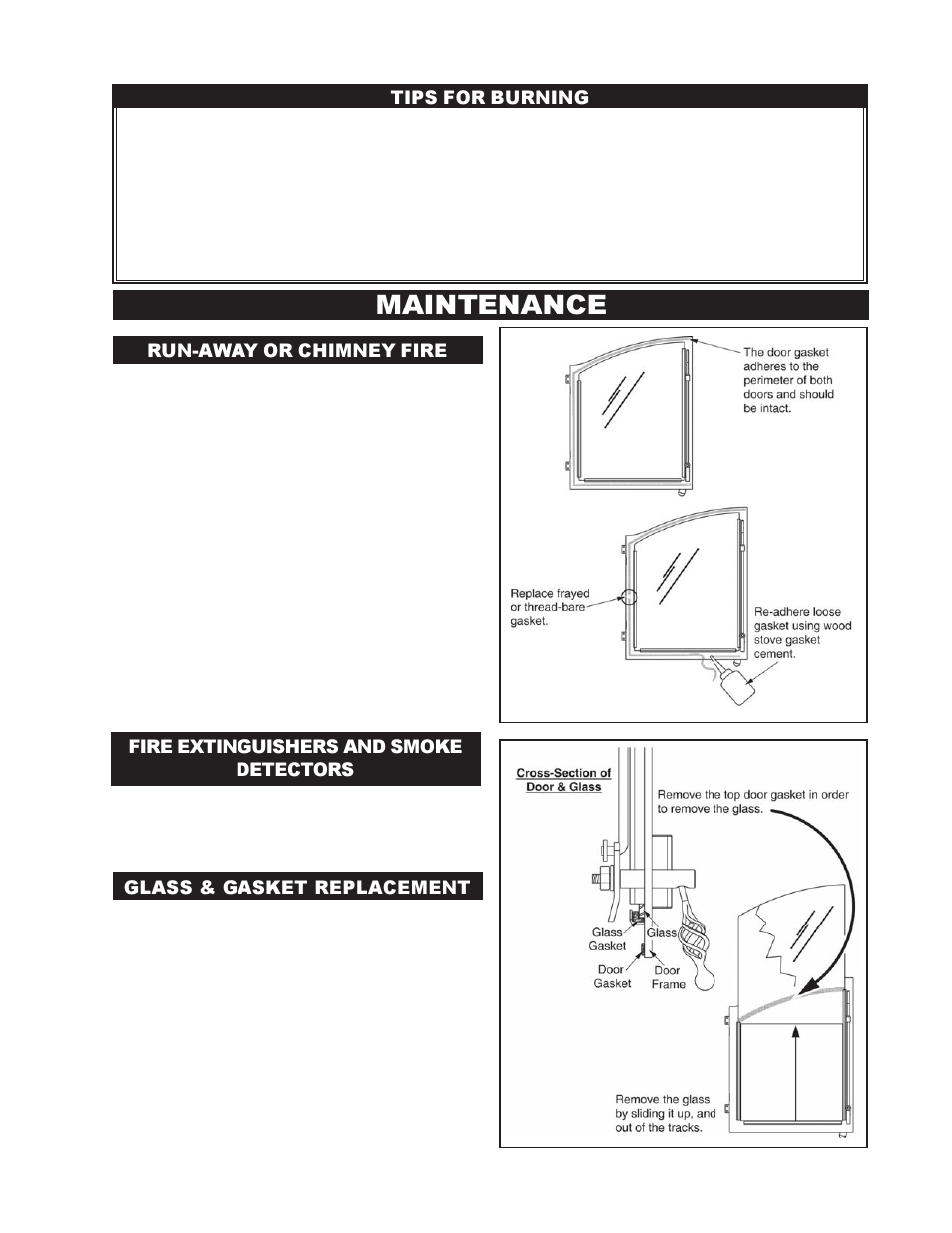 Maintenance | Napoleon Fireplaces NZ6000 User Manual | Page 27 / 32