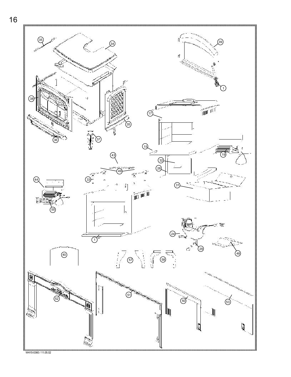 Napoleon Fireplaces EPI 1101 User Manual | Page 16 / 16