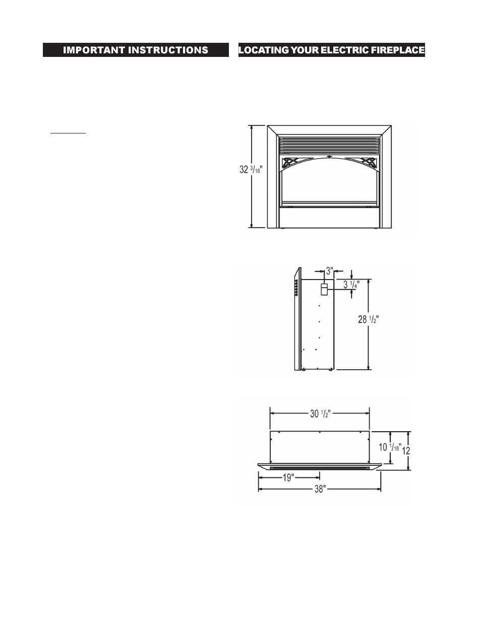 Napoleon Fireplaces EF38H User Manual | Page 4 / 12