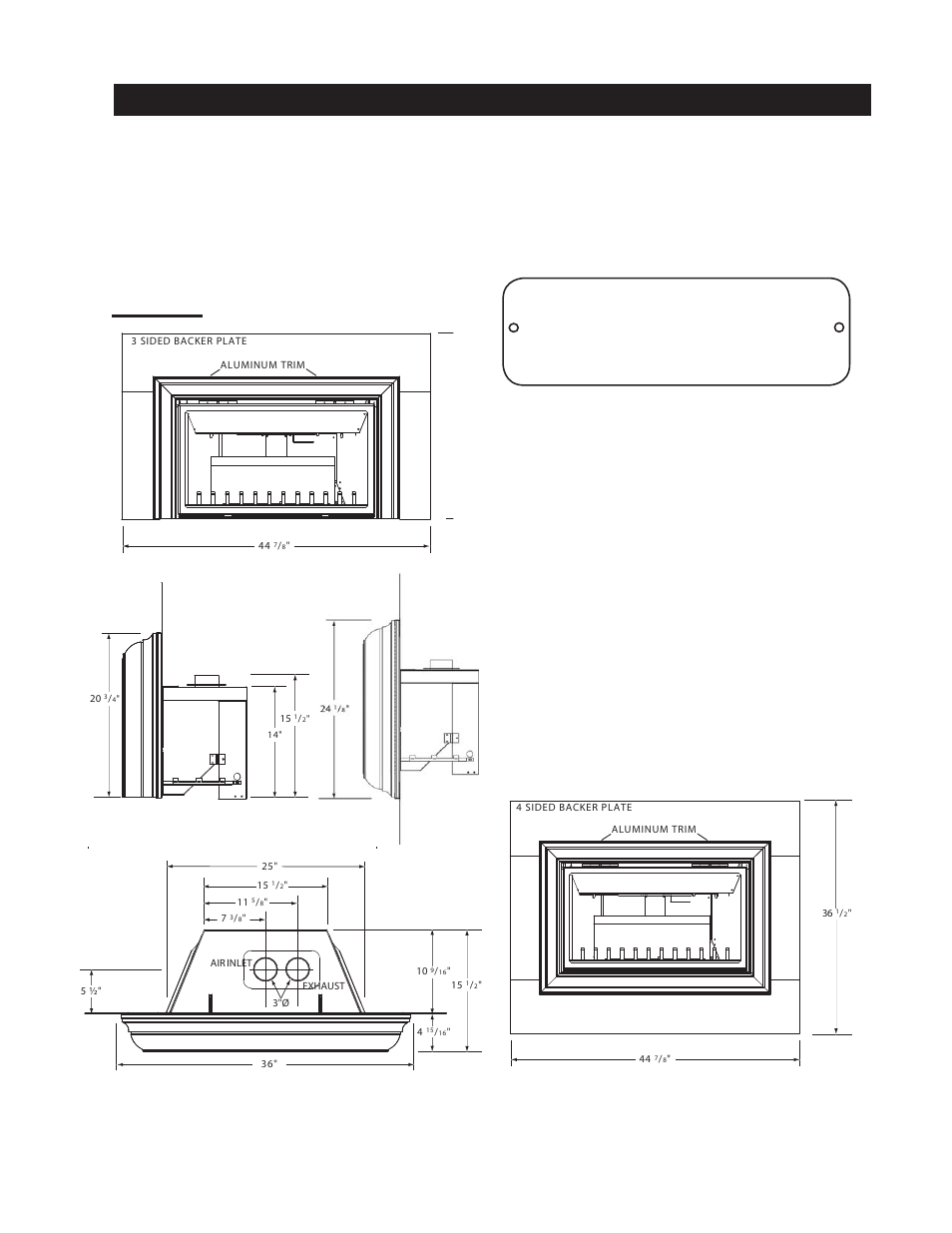 Installation | Napoleon Fireplaces GDIZC-N User Manual | Page 5 / 16