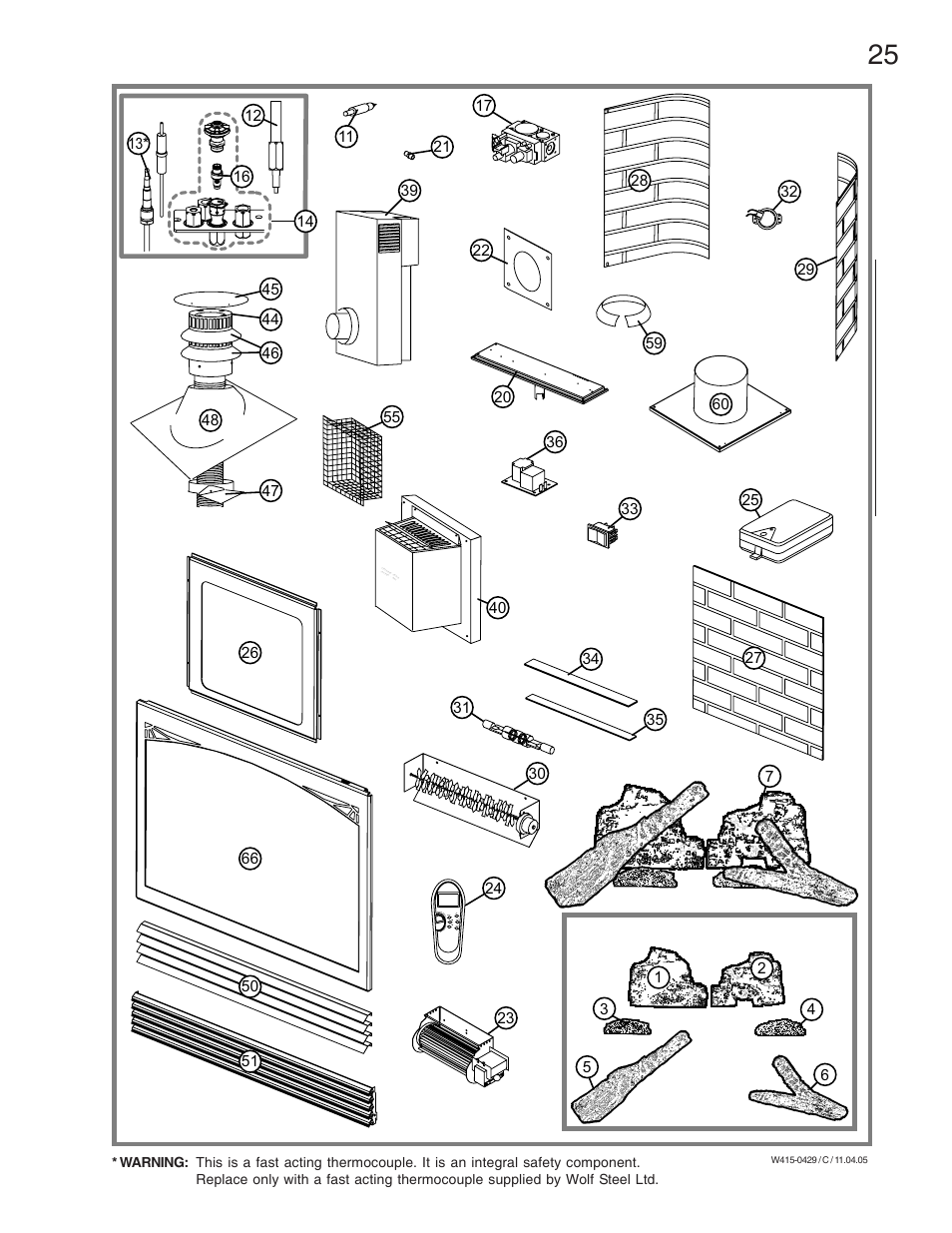 Napoleon Fireplaces GE38NT-M User Manual | Page 25 / 28
