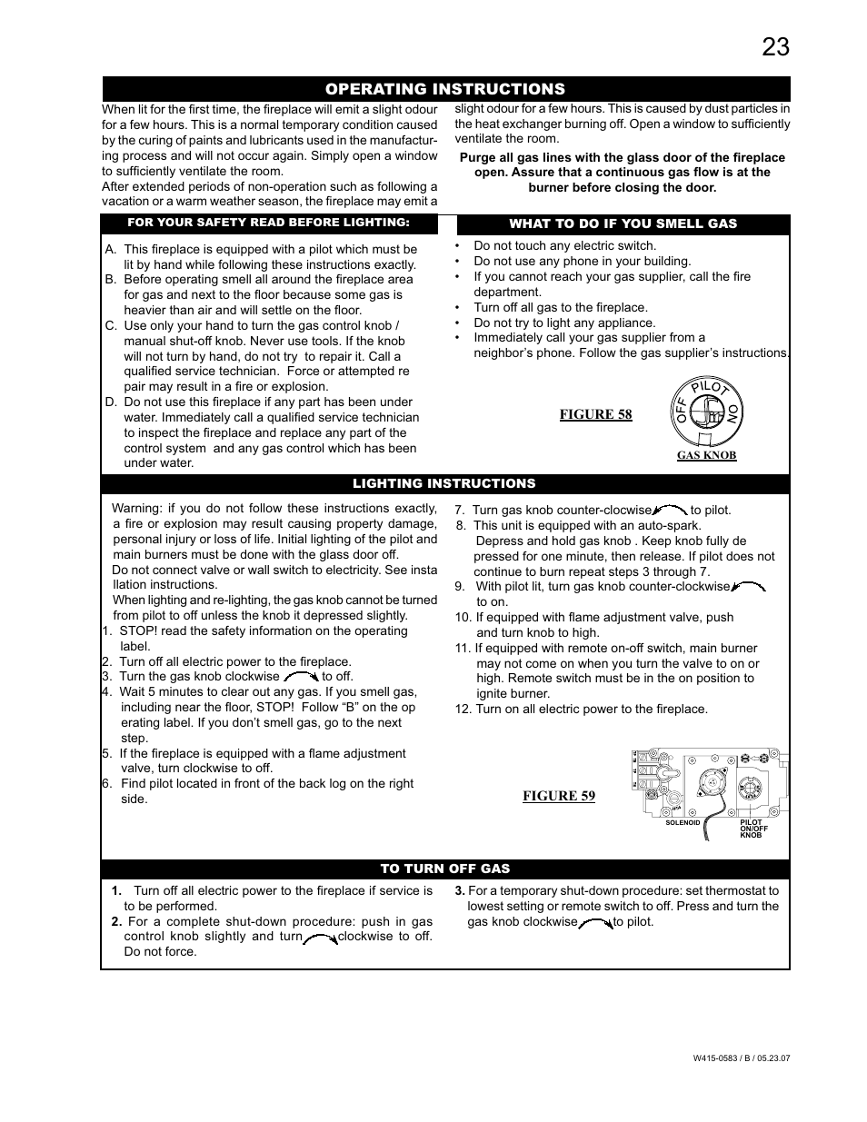 Napoleon Fireplaces GD82PT-T User Manual | Page 23 / 31