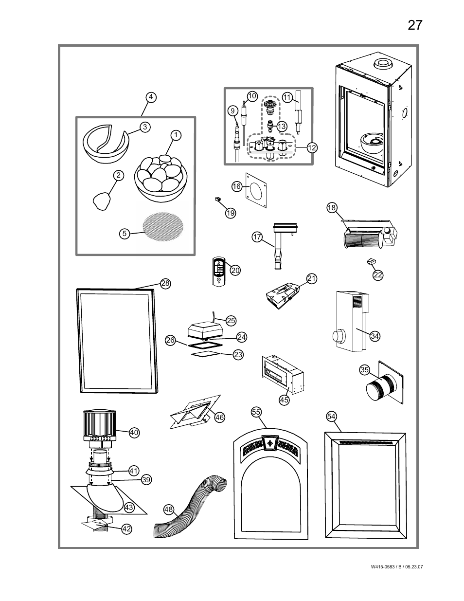 Napoleon Fireplaces GD82PT-T User Manual | Page 27 / 31