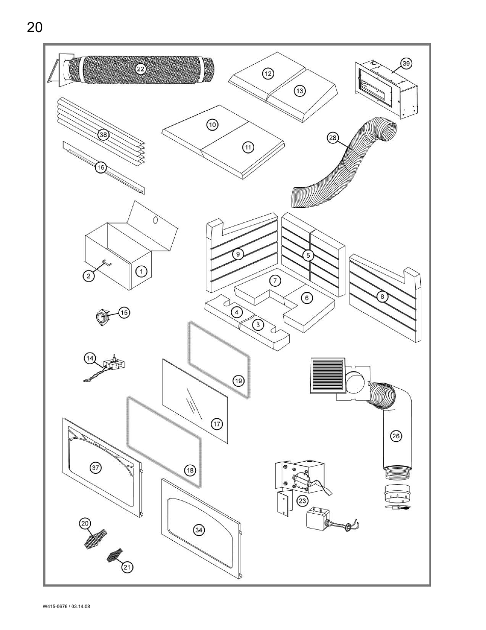 Napoleon Fireplaces NZ-26 User Manual | Page 20 / 24
