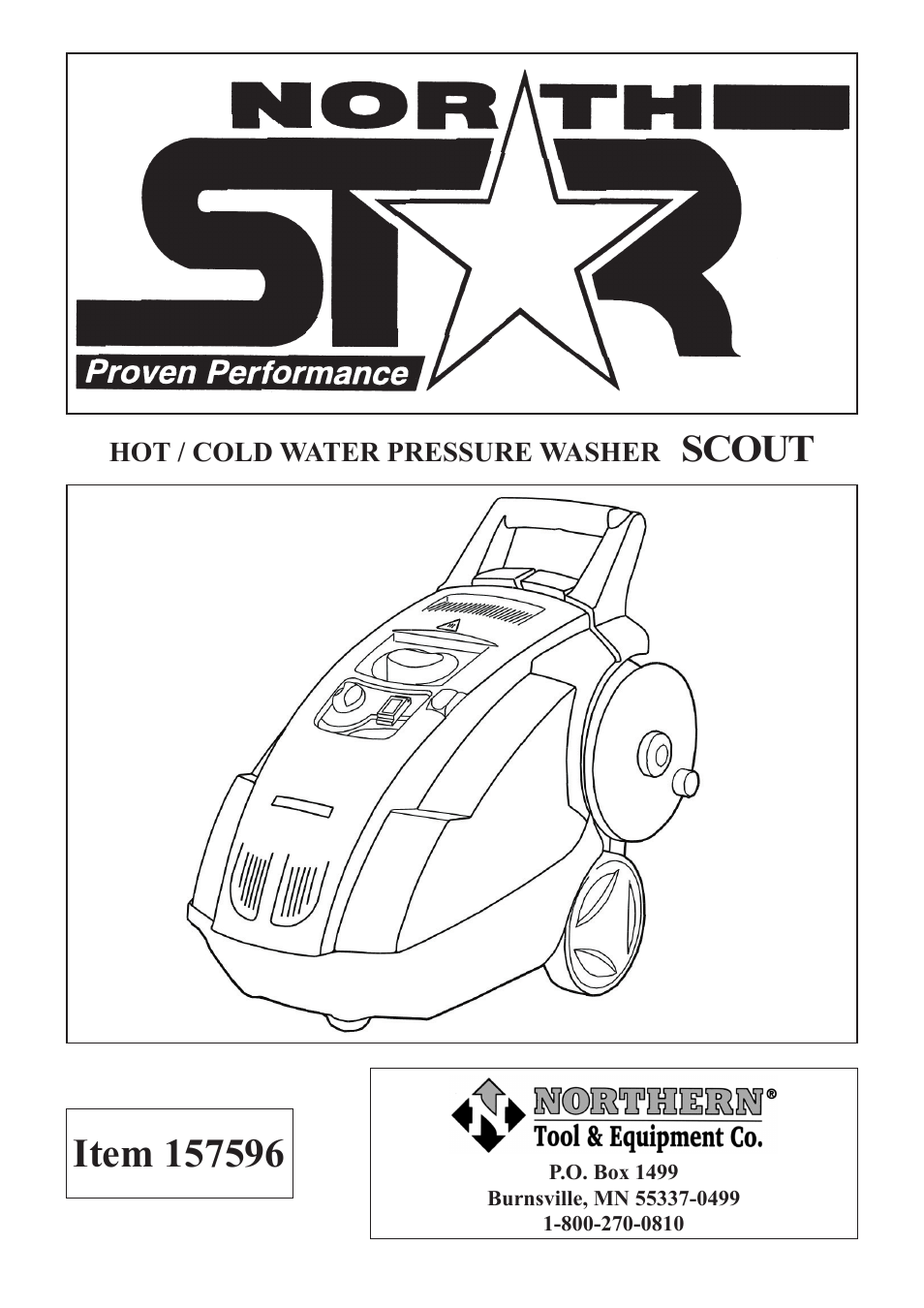 North Star 157596 User Manual | 22 pages