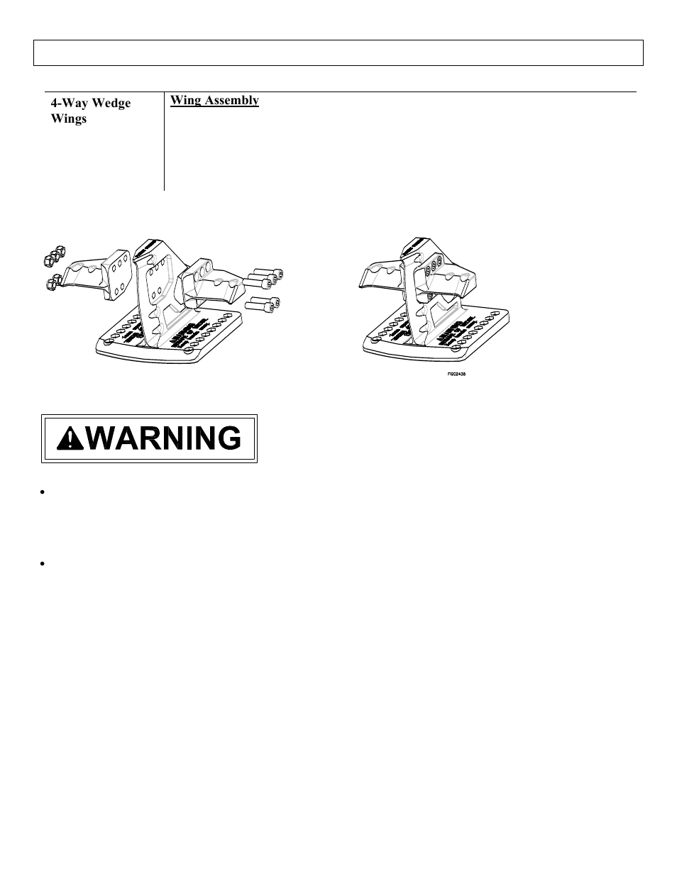 Optional 4-way wedge wings | North Star M1108D User Manual | Page 10 / 45