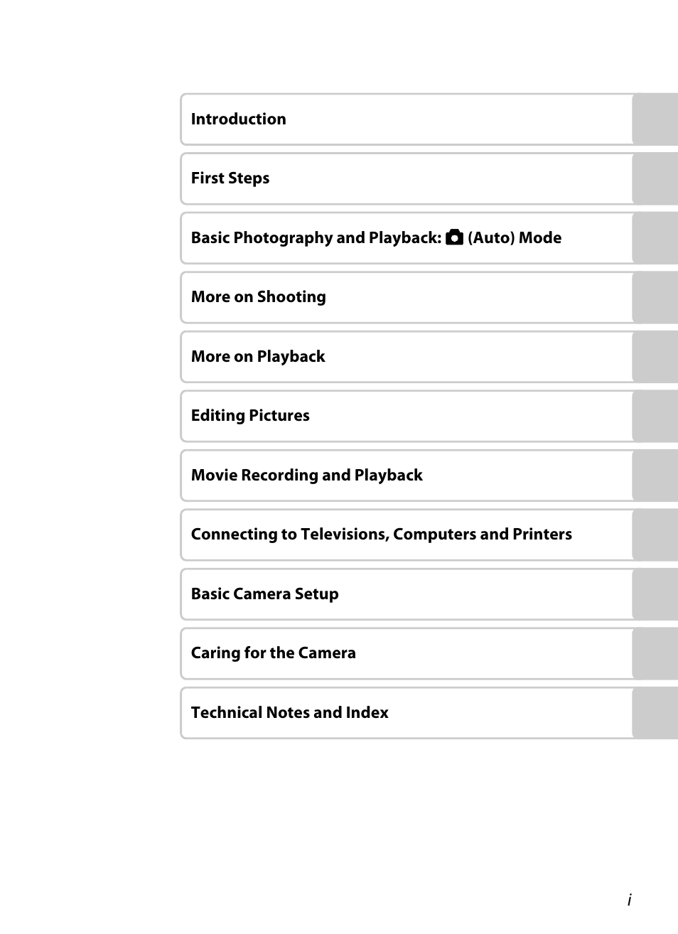 Nikon S205 User Manual | Page 3 / 184