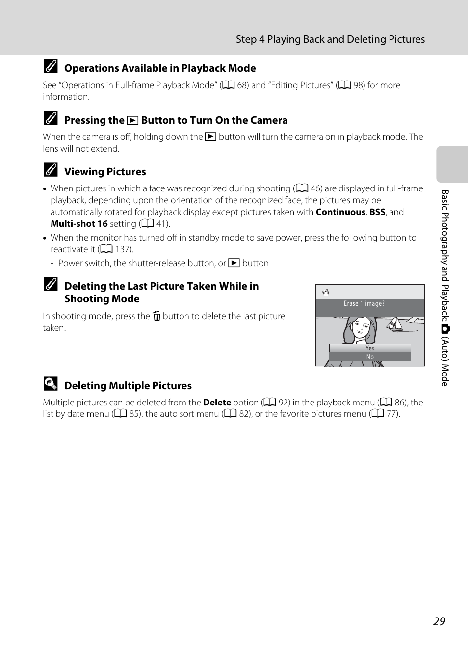 Nikon S205 User Manual | Page 41 / 184