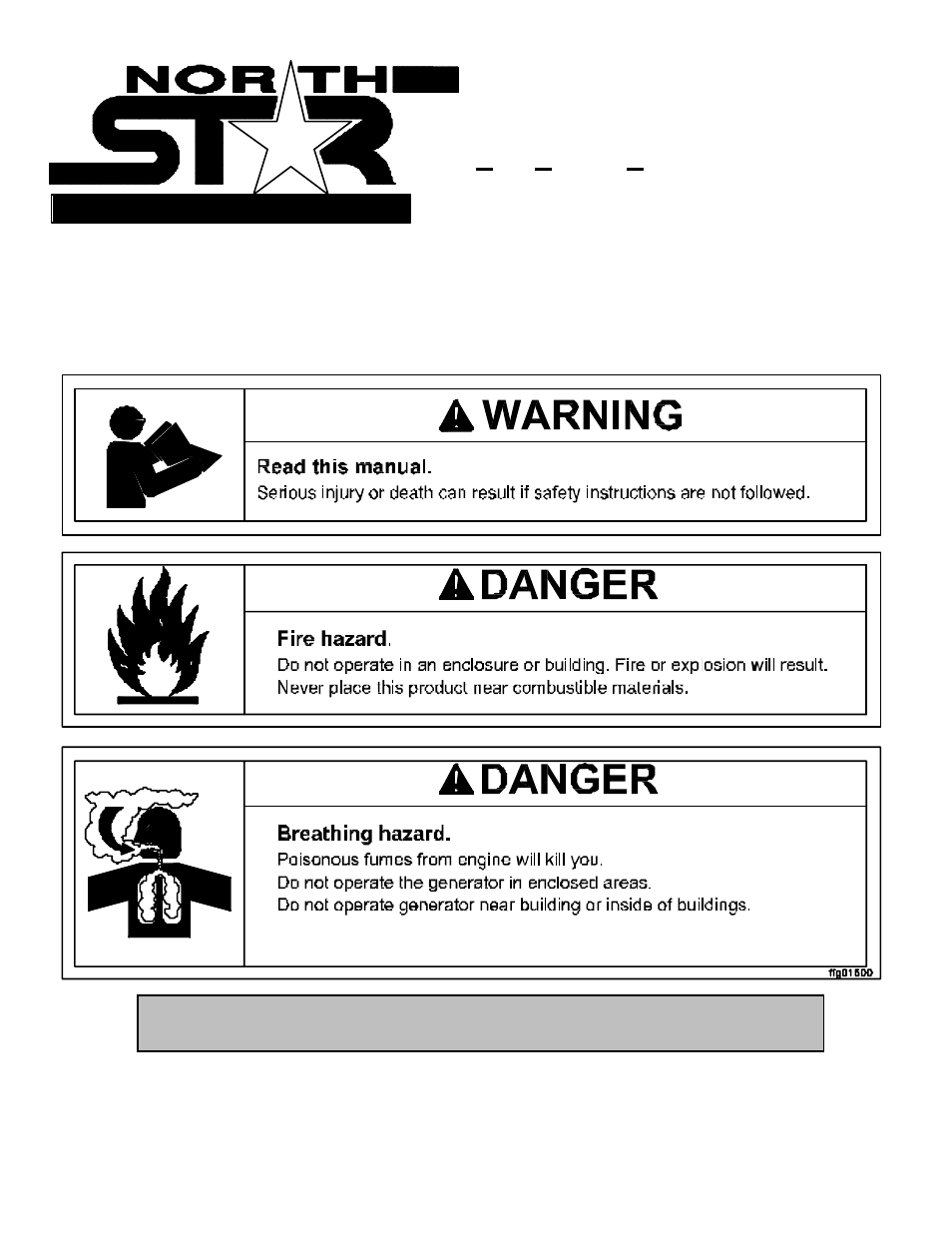 North Star 5500 BDG User Manual | 10 pages