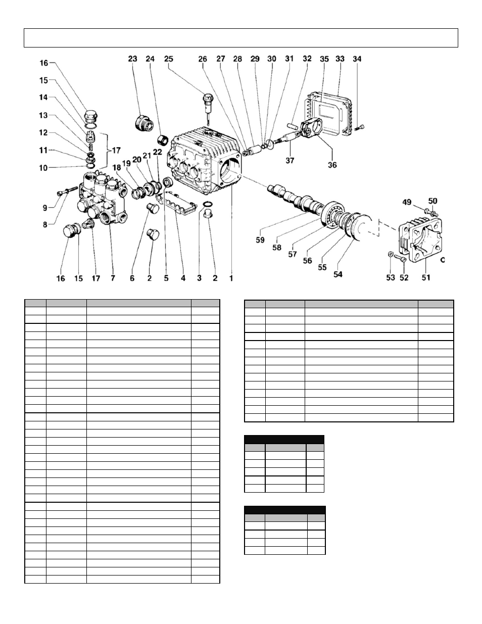 General pump triplex 2530 exploded view | North Star MA 1578111D User Manual | Page 18 / 46