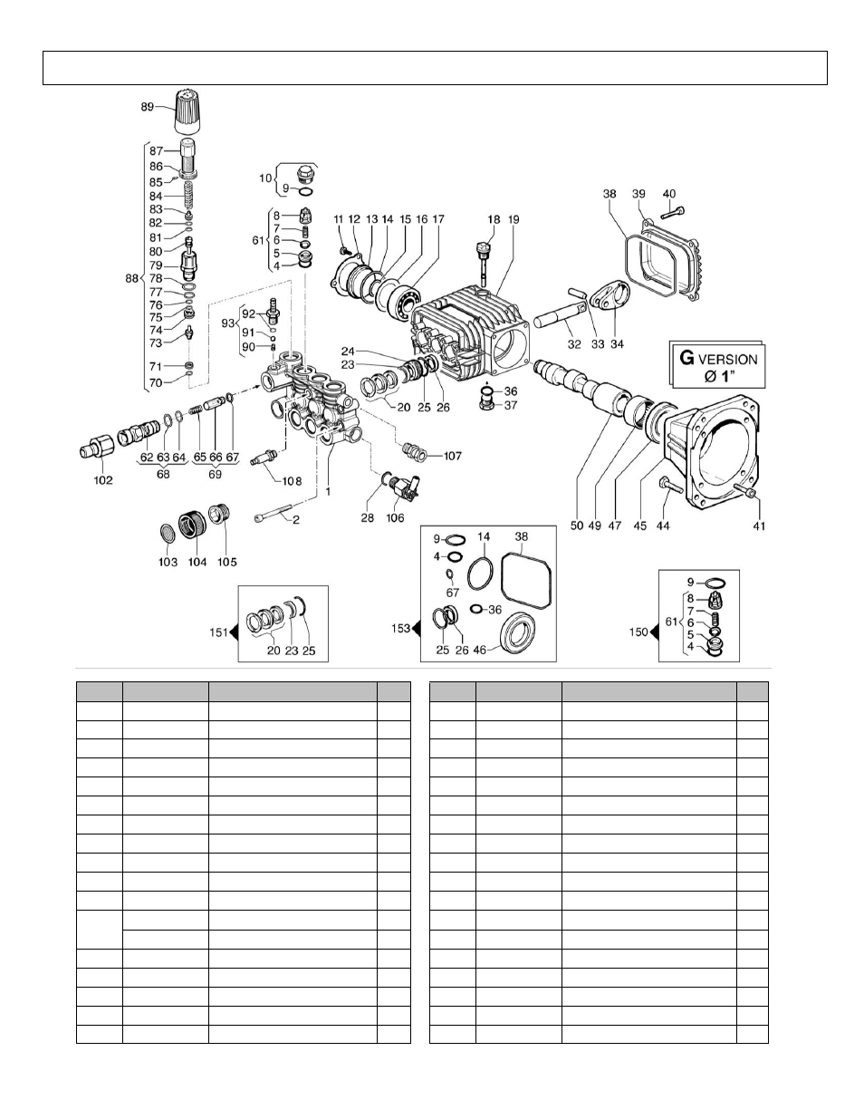 Comet axd pump exploded view | North Star MA 1578111D User Manual | Page 23 / 46