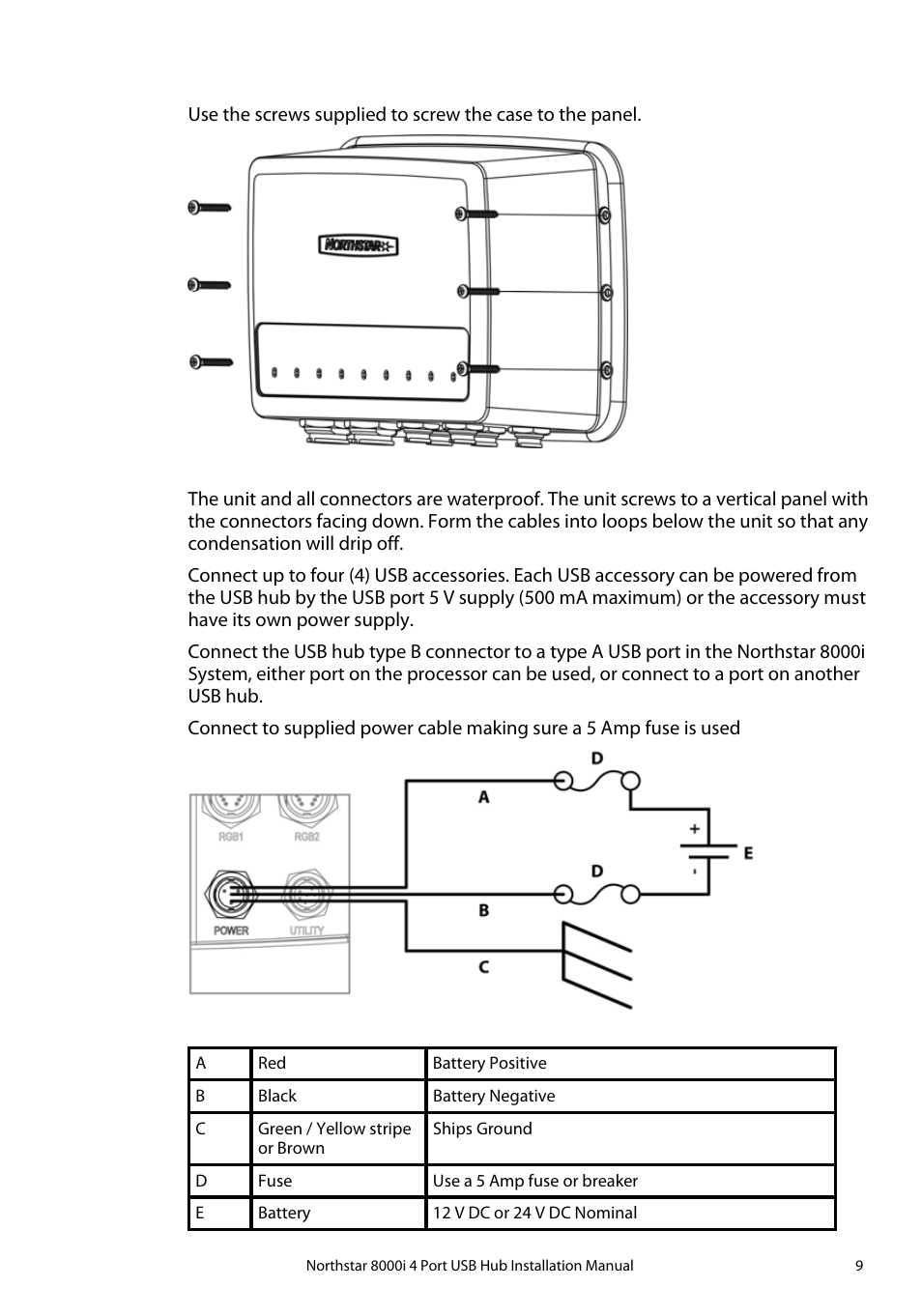 North Star 8000i User Manual | Page 9 / 14