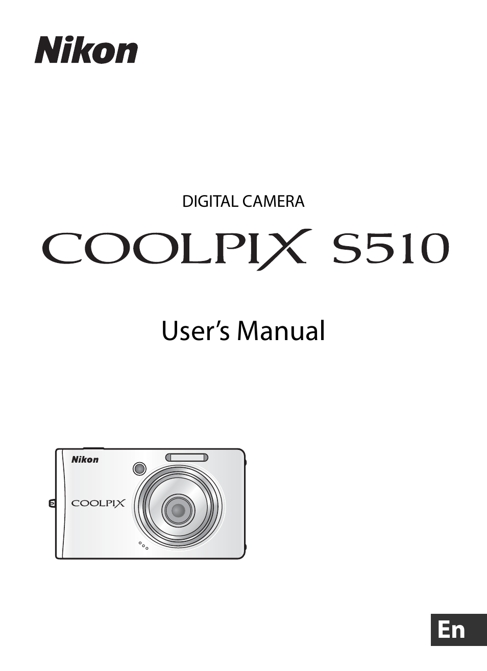 Nikon S510 User Manual | 148 pages