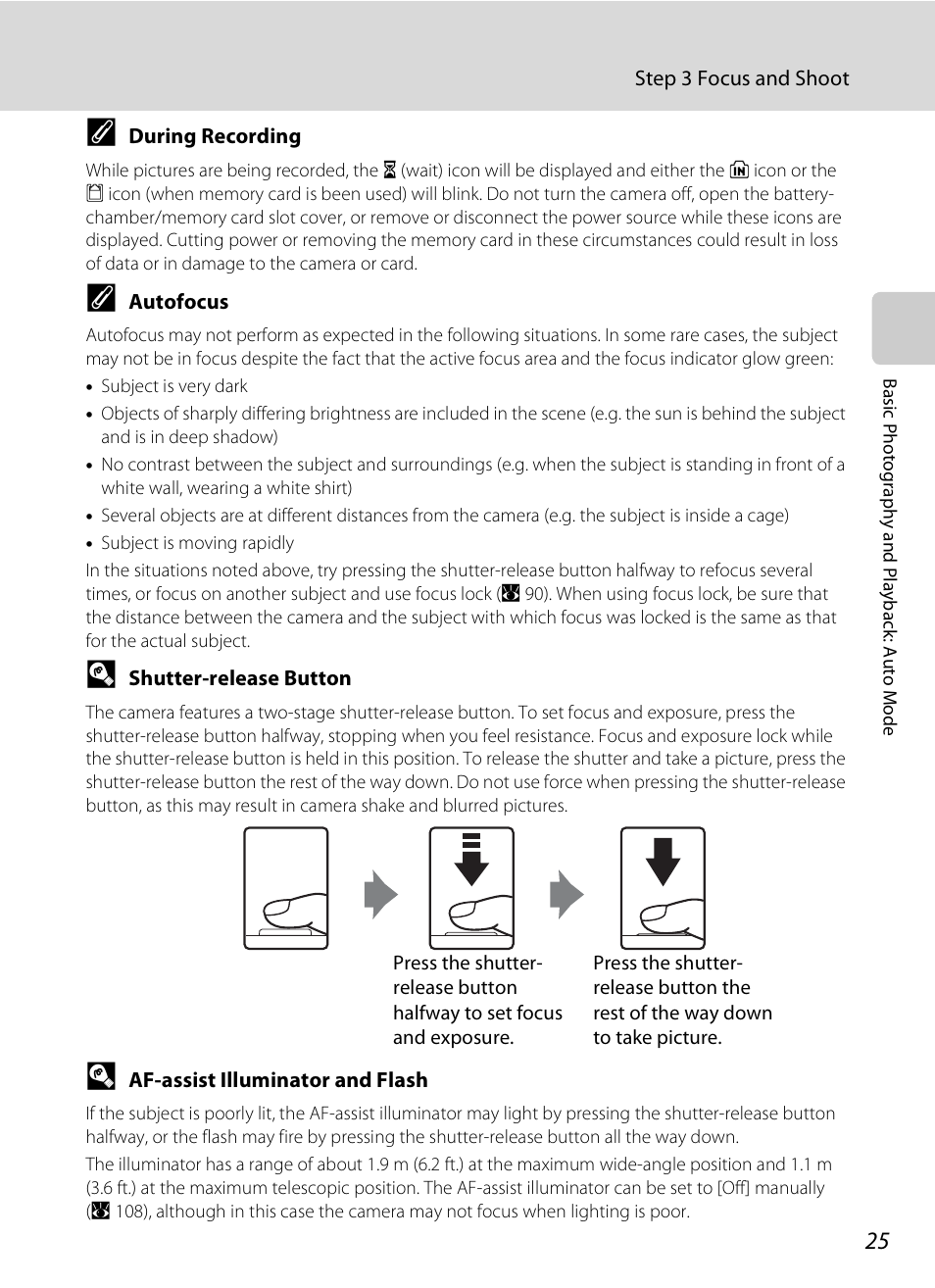 Nikon S510 User Manual | Page 37 / 148