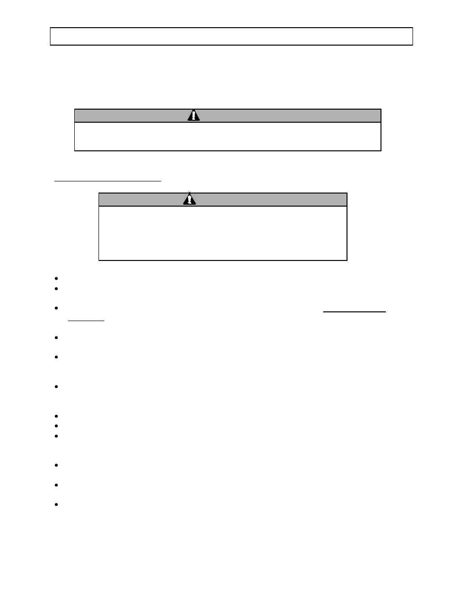 Operation – important safety information | North Star MTBSL User Manual | Page 19 / 35
