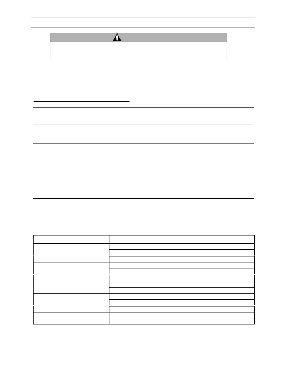 Troubleshooting, Warning, Problem cause solution | North Star MTBSL User Manual | Page 32 / 35