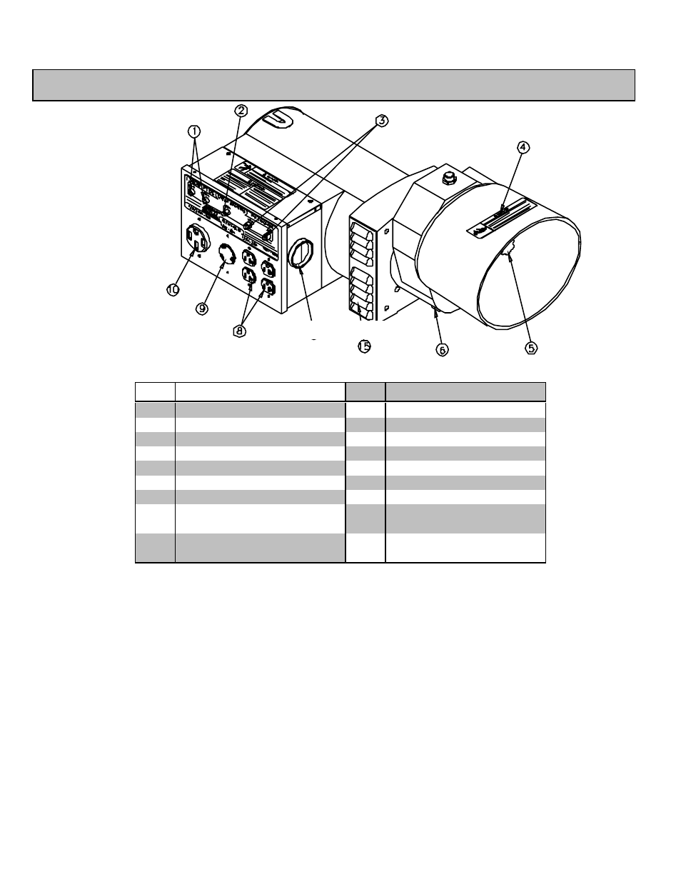 Machine component identification | North Star 13000 PTOG User Manual | Page 4 / 11