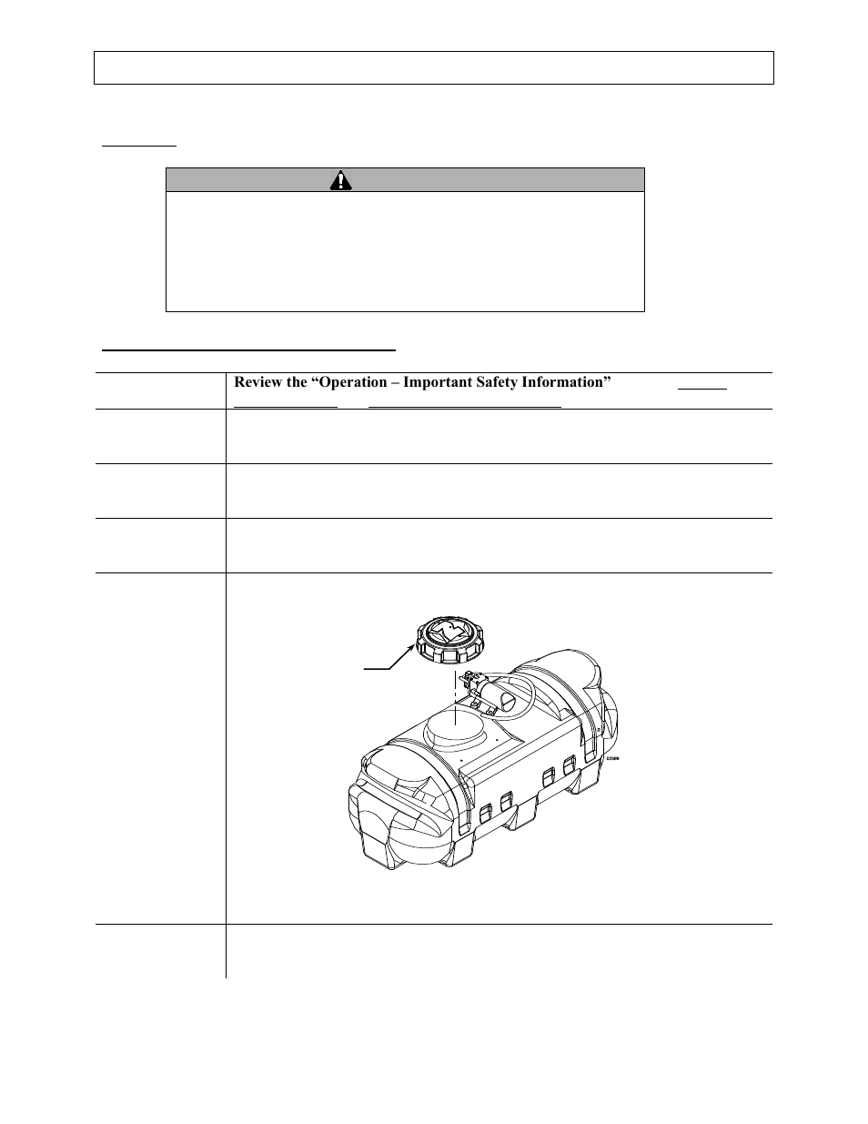 Operation - using the sprayer (continued), Warning | North Star M268180M User Manual | Page 22 / 34