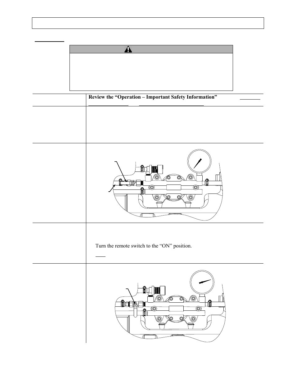 Operation - using the sprayer (continued), Warning, Step three: operate the sprayer | North Star M268180M User Manual | Page 24 / 34