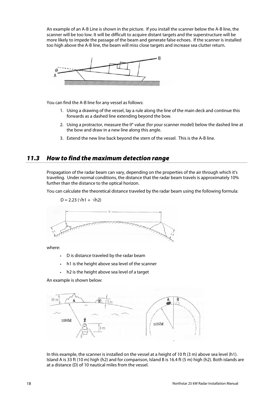 How to find the maximum detection range, 3 how to find the maximum detection range | North Star 10 kW User Manual | Page 18 / 53