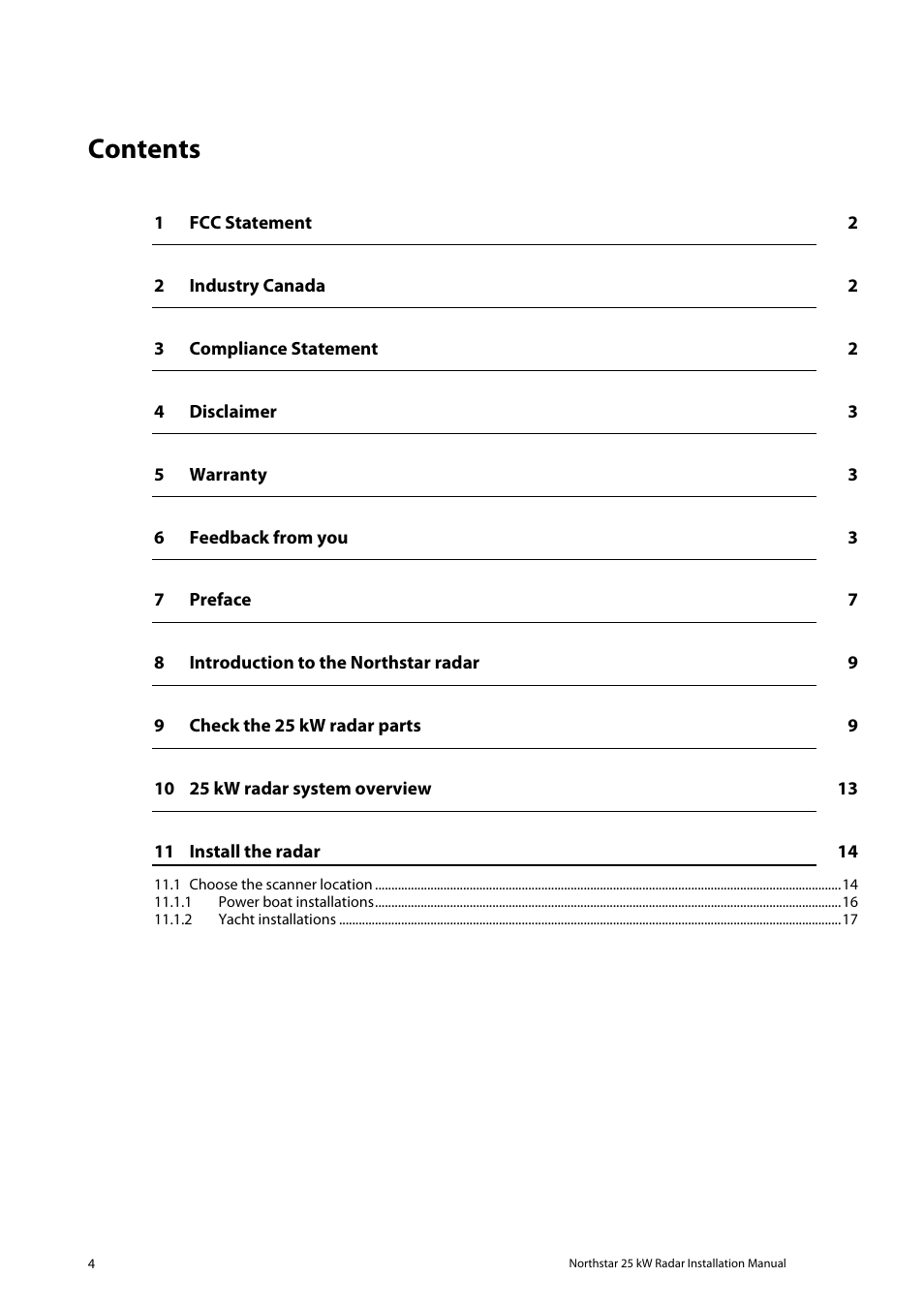 North Star 10 kW User Manual | Page 4 / 53