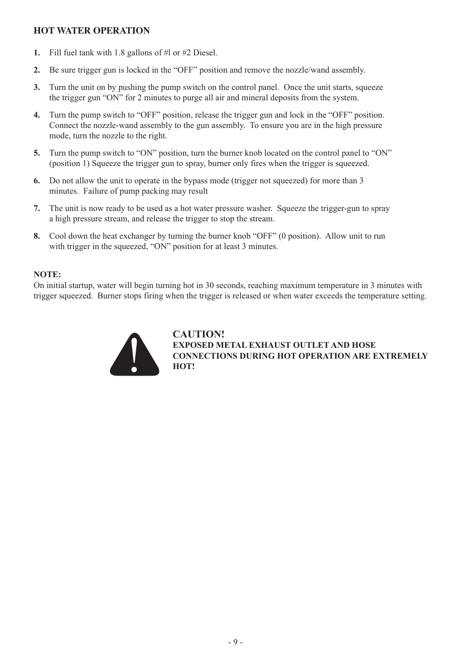 North Star 157394 User Manual | Page 8 / 18