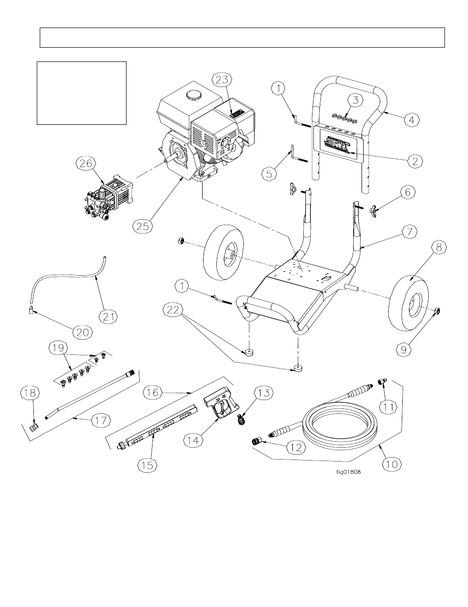 Parts exploded view | North Star PROVEN PERFORMANCE M1578112G User Manual | Page 22 / 26