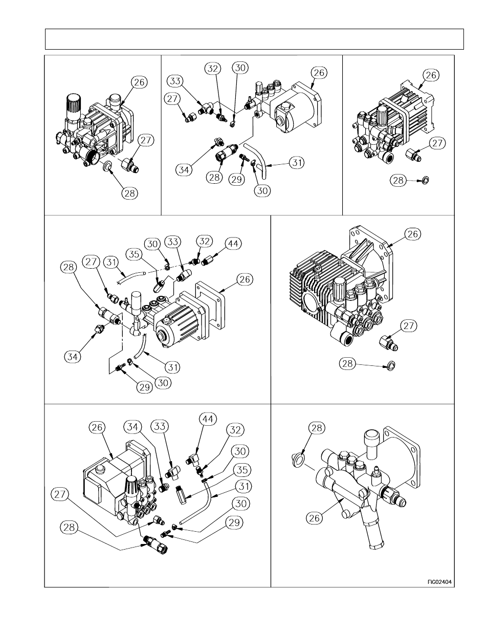 Pump exploded view | North Star PROVEN PERFORMANCE M1578112G User Manual | Page 24 / 26