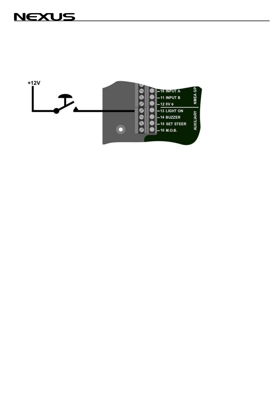 5 connecting instrument lighting, 6 how to use the nmea ports, Connecting instrument lighting | How to use the nmea ports | Nexus 21 NX2 User Manual | Page 13 / 33
