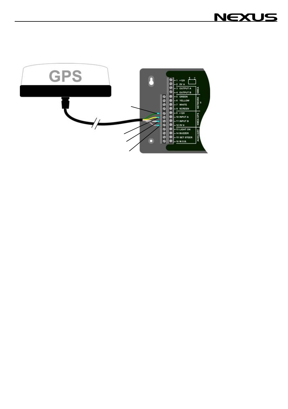 6 nmea transducers, Nmea transducers, Server | Nexus 21 NX2 User Manual | Page 18 / 33