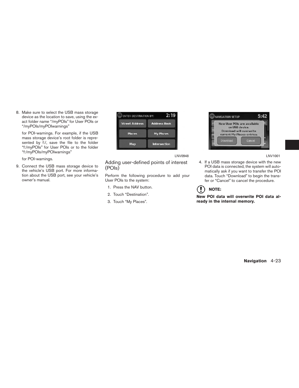 NISSAN 2011 Rogue User Manual | Page 51 / 82