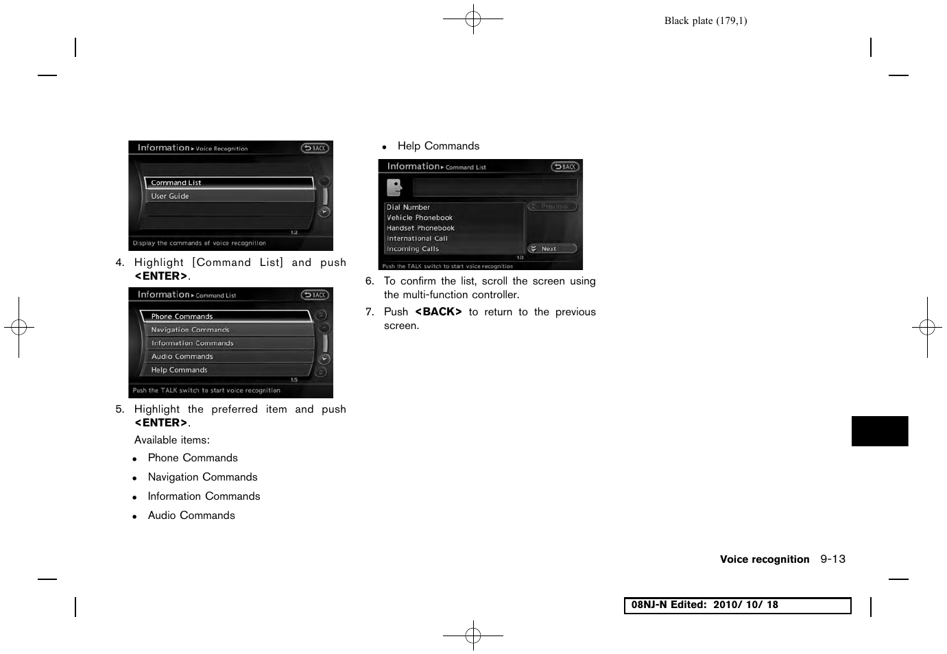 NISSAN 2011 Maxima User Manual | Page 178 / 233