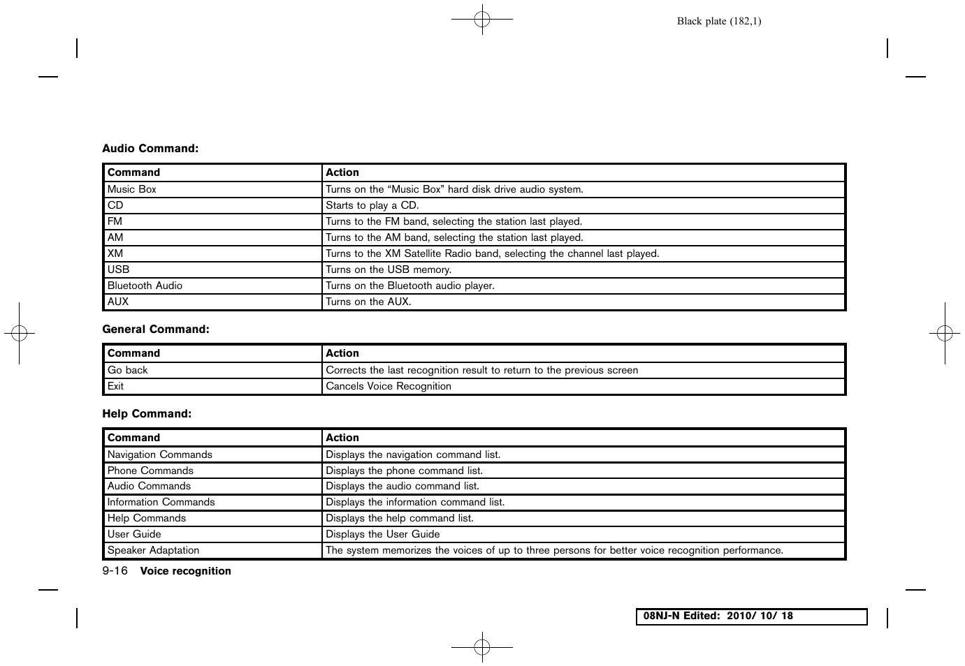 NISSAN 2011 Maxima User Manual | Page 181 / 233