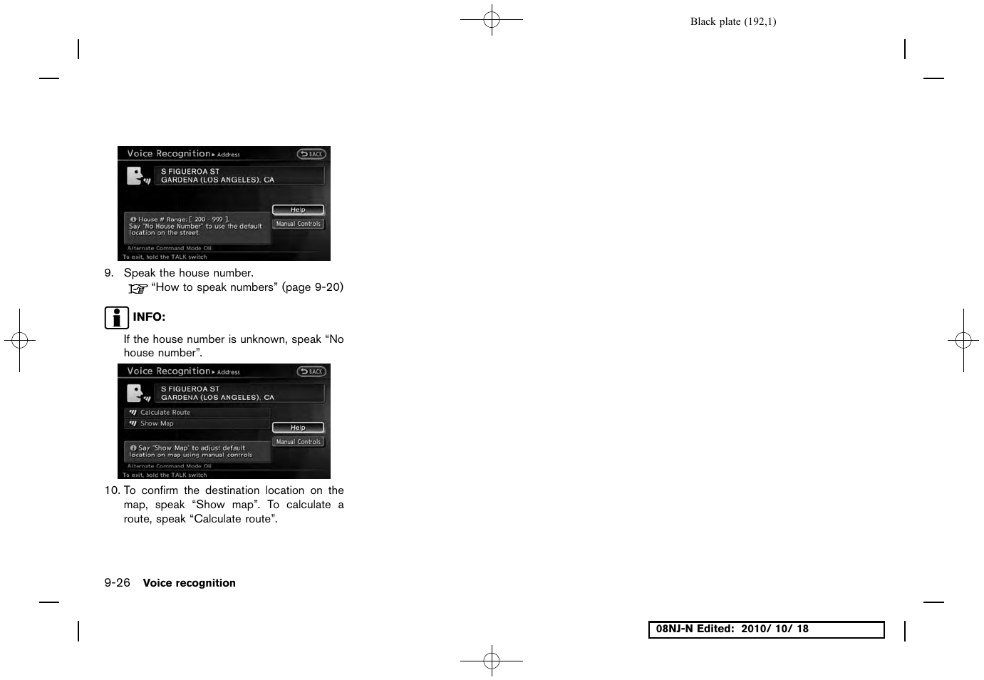 NISSAN 2011 Maxima User Manual | Page 191 / 233