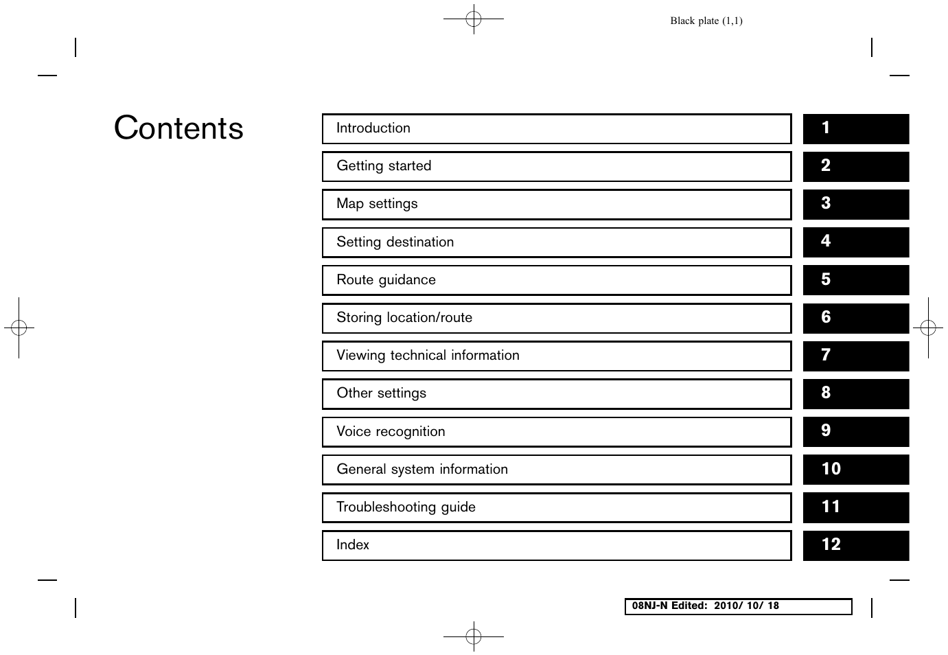 NISSAN 2011 Maxima User Manual | Page 3 / 233