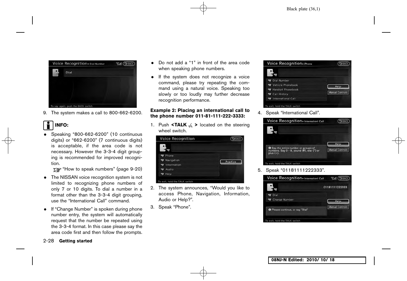 NISSAN 2011 Maxima User Manual | Page 35 / 233