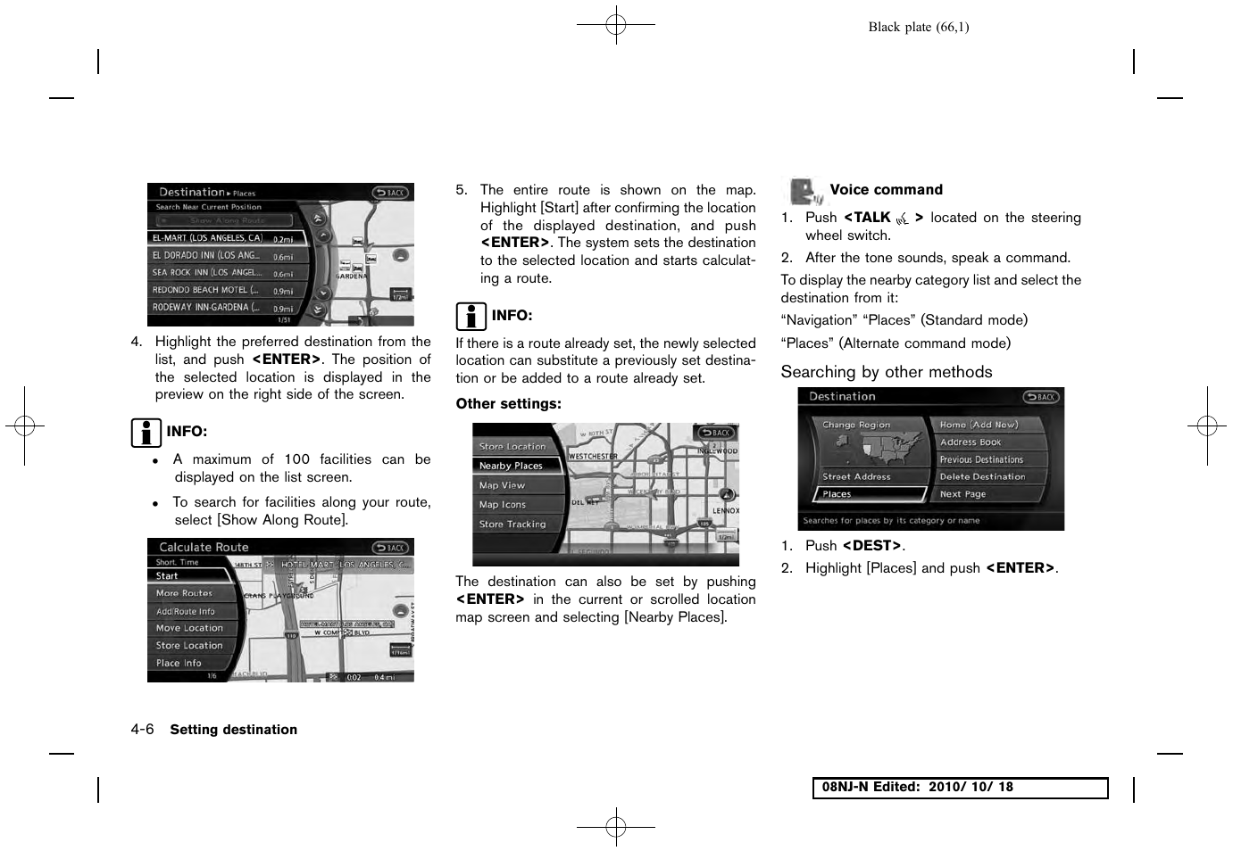 Searching by other methods | NISSAN 2011 Maxima User Manual | Page 65 / 233