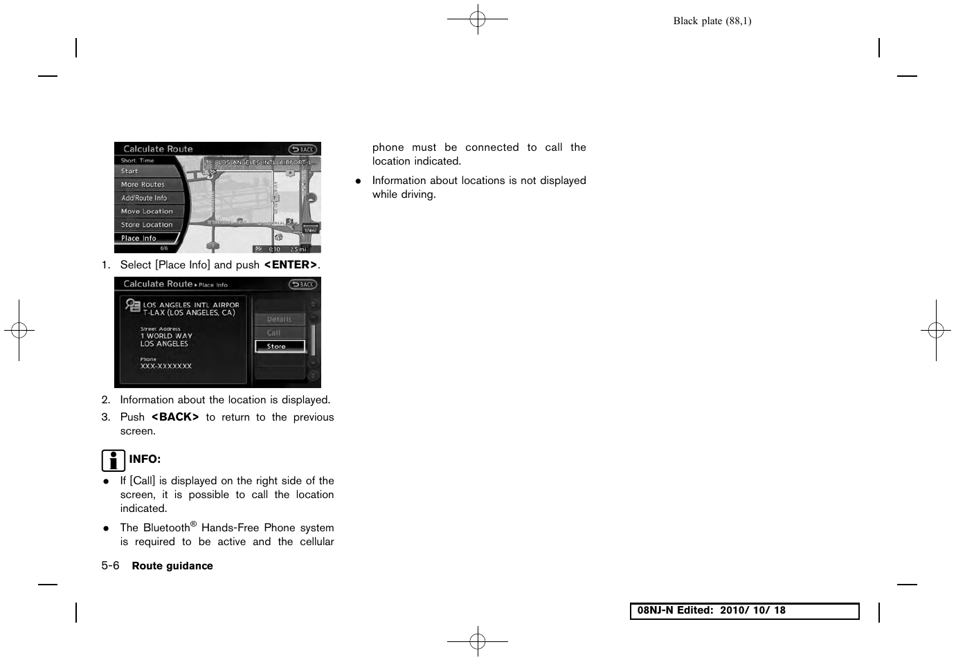 NISSAN 2011 Maxima User Manual | Page 87 / 233